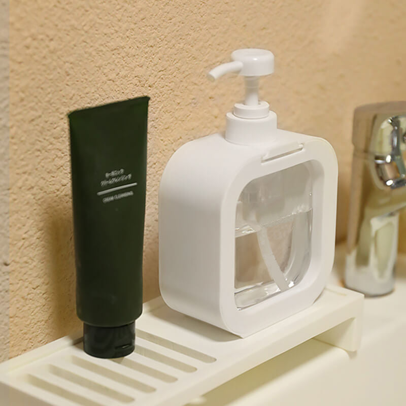 Distributeur de savon simple blanc Lighteme