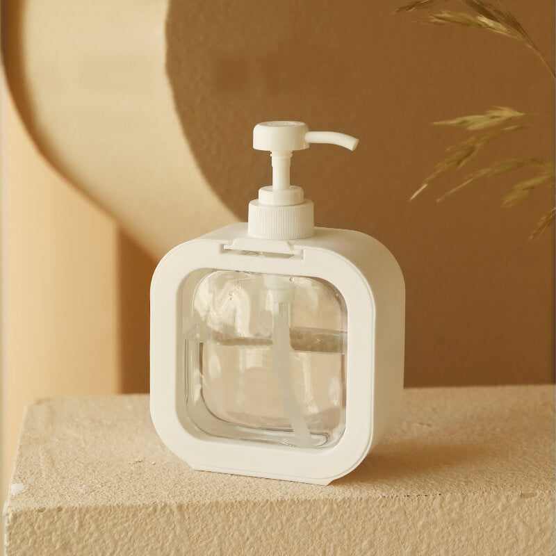 Distributeur de savon simple blanc Lighteme