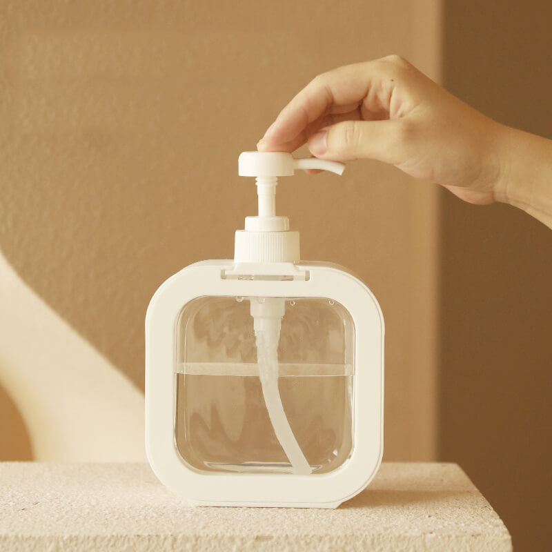 Distributeur de savon simple blanc Lighteme
