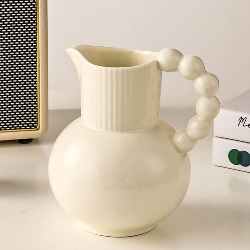 Lighteme Kettle Shaped Ceramic Vase