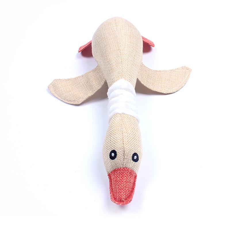 Lighteme Wild Goose Dog Molar Linen Toy (3 colors)