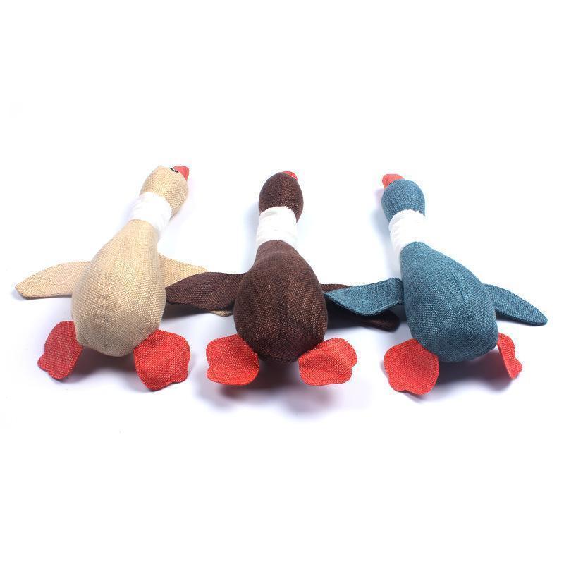 Lighteme Wild Goose Dog Molar Linen Toy (3 colors)