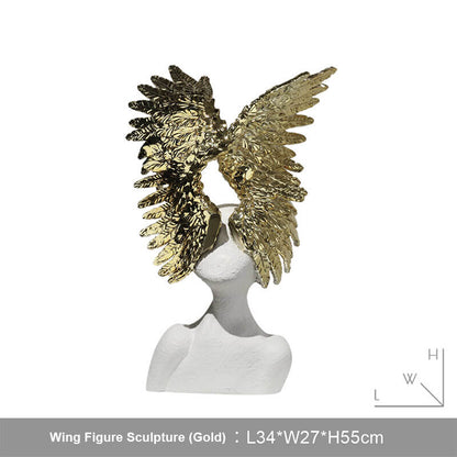 Lighteme Wing Figure Sculpture