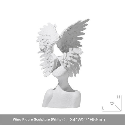 Lighteme Wing Figure Sculpture