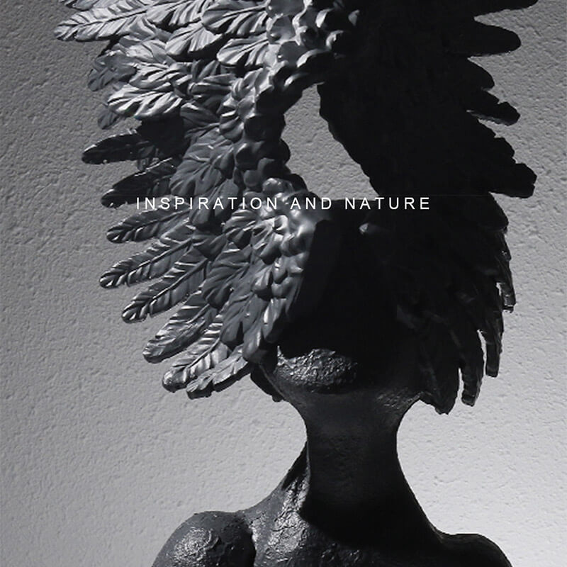 Lighteme Wing Figure Sculpture