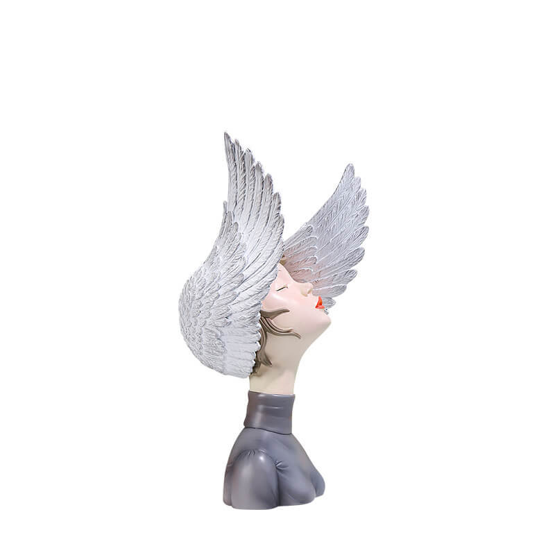 Lighteme Wing Girl Resin Decoration