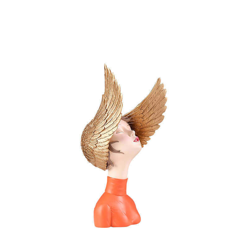 Lighteme Wing Girl Resin Decoration