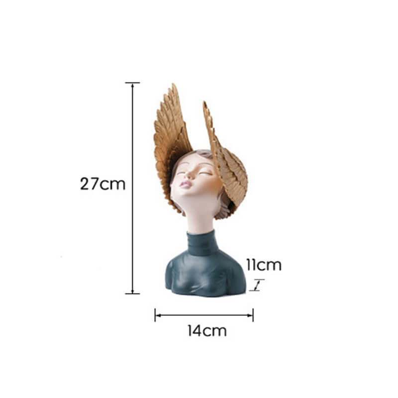 Lighteme Wing Girl Resin Decoration