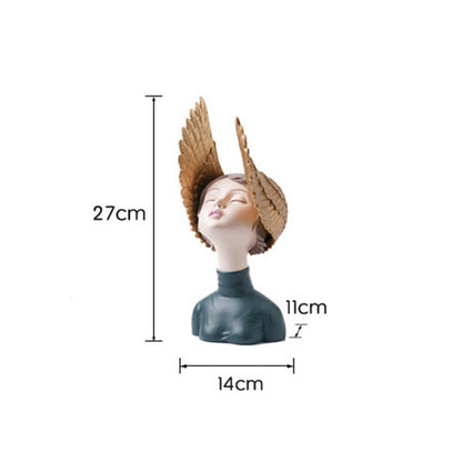 Lighteme Wing Girl Resin Decoration