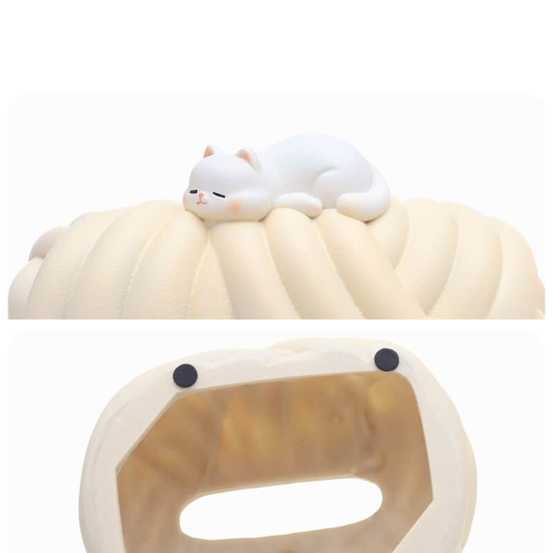 Lighteme Wool Ball Ceramic Tissue Box