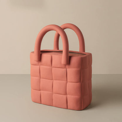 Lighteme gewebte Tasche Keramikvase