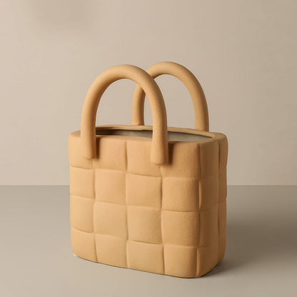 Lighteme gewebte Tasche Keramikvase