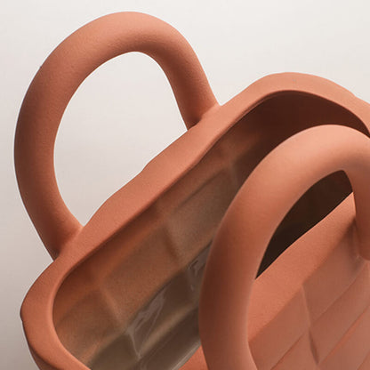 Lighteme gewebte Tasche Keramikvase