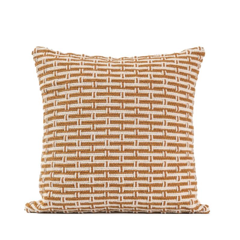 Housse de coussin tissée Lighteme