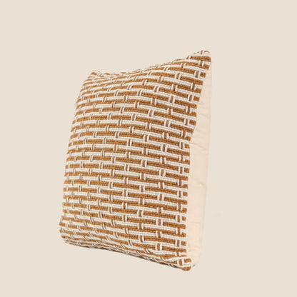 Housse de coussin tissée Lighteme