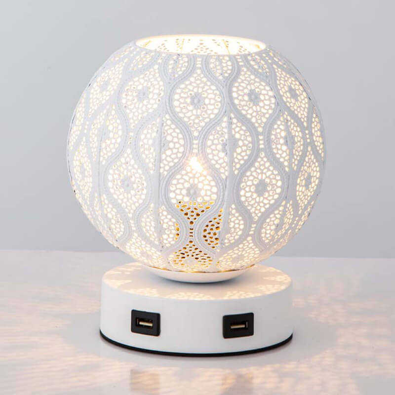 Lighteme Tischlampe aus Schmiedeeisen