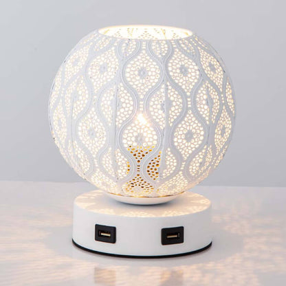 Lighteme Tischlampe aus Schmiedeeisen