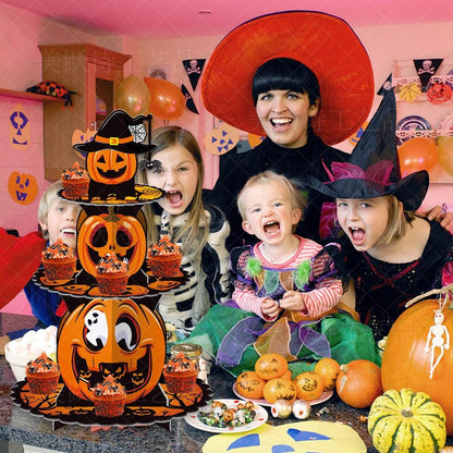 Lighteme Cupcake-Ständer mit Halloween-Motiv