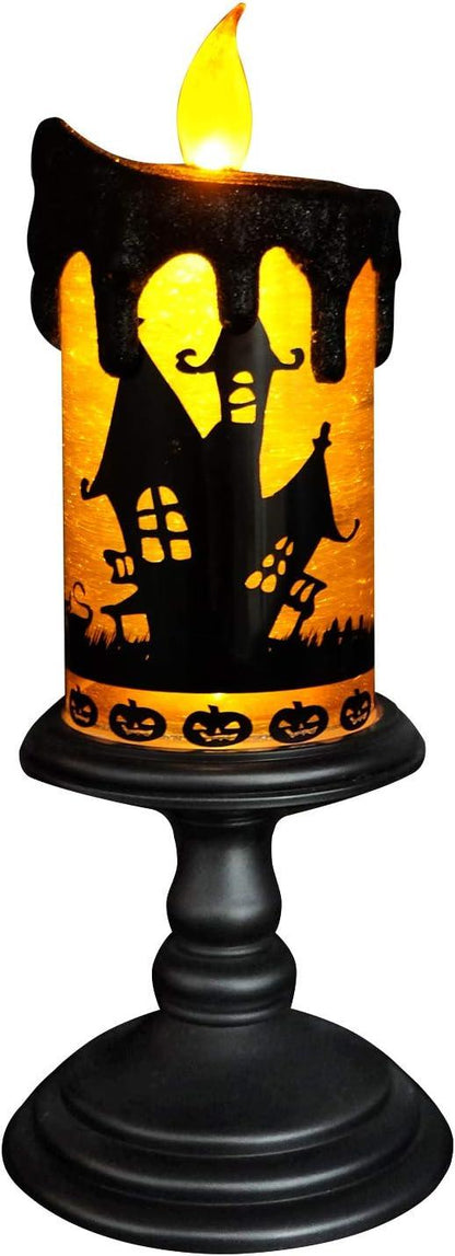 Lighteme Grand glitzernde Halloween-LED-Kerzen 