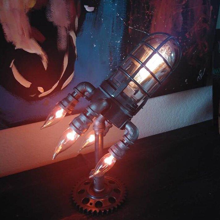 Lighteme Die coolste dekorative Lampe Rocket