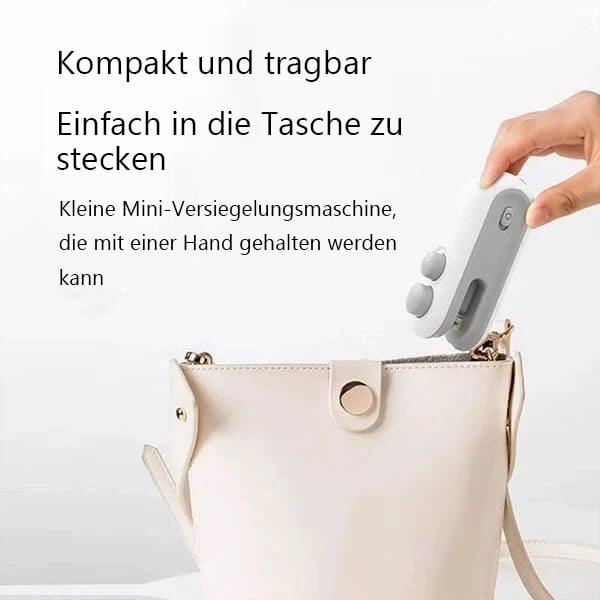 Lighteme Mini-Beutelverschließer, tragbares 2-in-1-Werkzeug