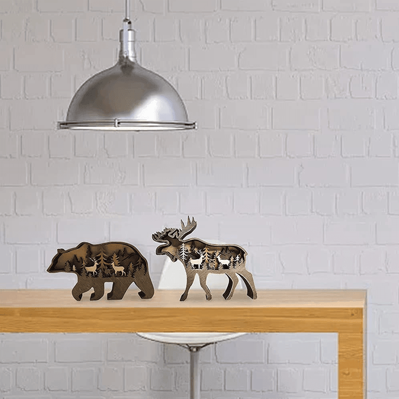 Lighteme Kreative Waldtierdekoration