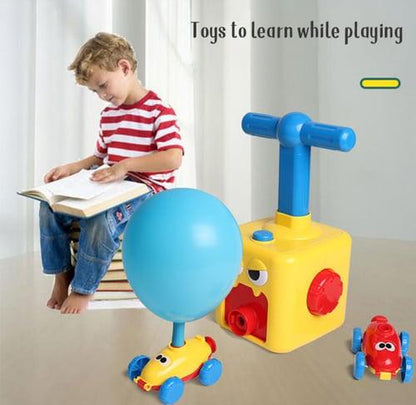 Lighteme – Ballonpumpen-Auto-Spielzeugset
