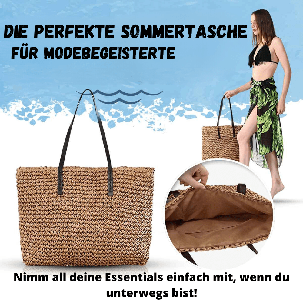 Sac tissé en paille Lighteme