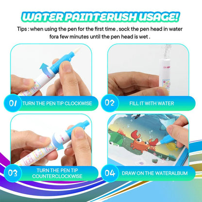Lighteme Malerei Magisches Wasserbuch