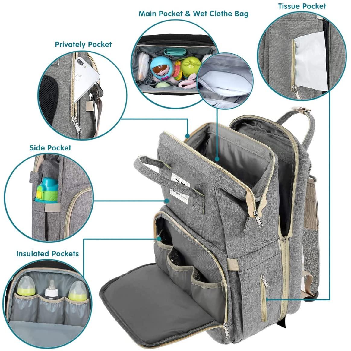 Lighteme All-in-one Mum Bag – Ein echtes MUST HAVE für jede Mama
