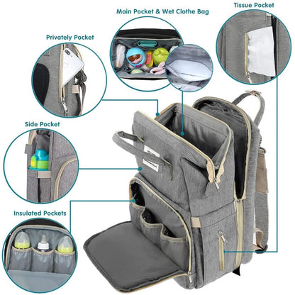 Lighteme All-in-one Mum Bag – Ein echtes MUST HAVE für jede Mama