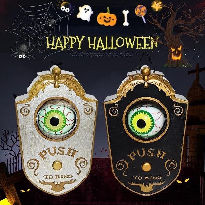 Leuchtende, verwunschene Halloween-Türklingel von Lighteme. 1 kaufen, 1 gratis (2 Stück)