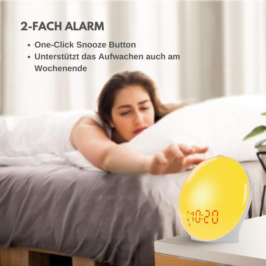 Lighteme Sunrise Wakeup Lichtwecker zum natürlichen Aufwachen 