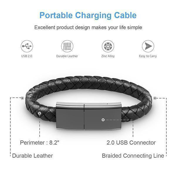 Lighteme Bracelet Data Charging Cable (6 colors)