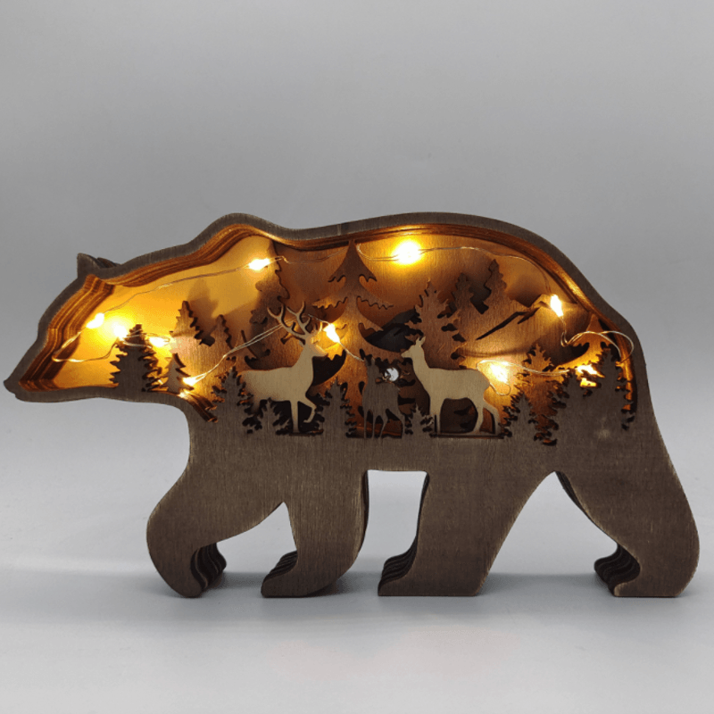 Lighteme Kreative Waldtierdekoration