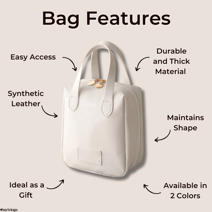 Lighteme Tragbare, wasserdichte Make-up-Tasche