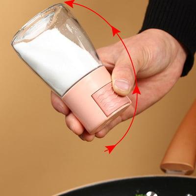 Distributeurs de sel et de poivre réglables à poussoir Lighteme | ACHETEZ-EN 1, OBTENEZ-EN 1 GRATUITEMENT (2 PIÈCES)
