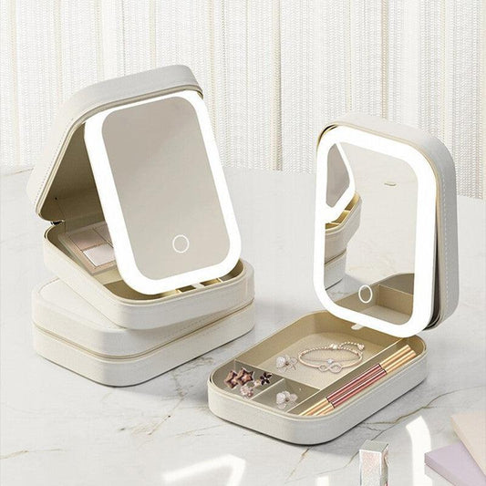 Lighteme LED-Spiegel-Make-up-Aufbewahrungsbox