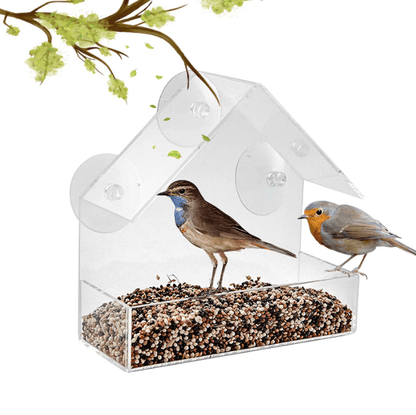Lighteme Montierbares klares Vogelhäuschen