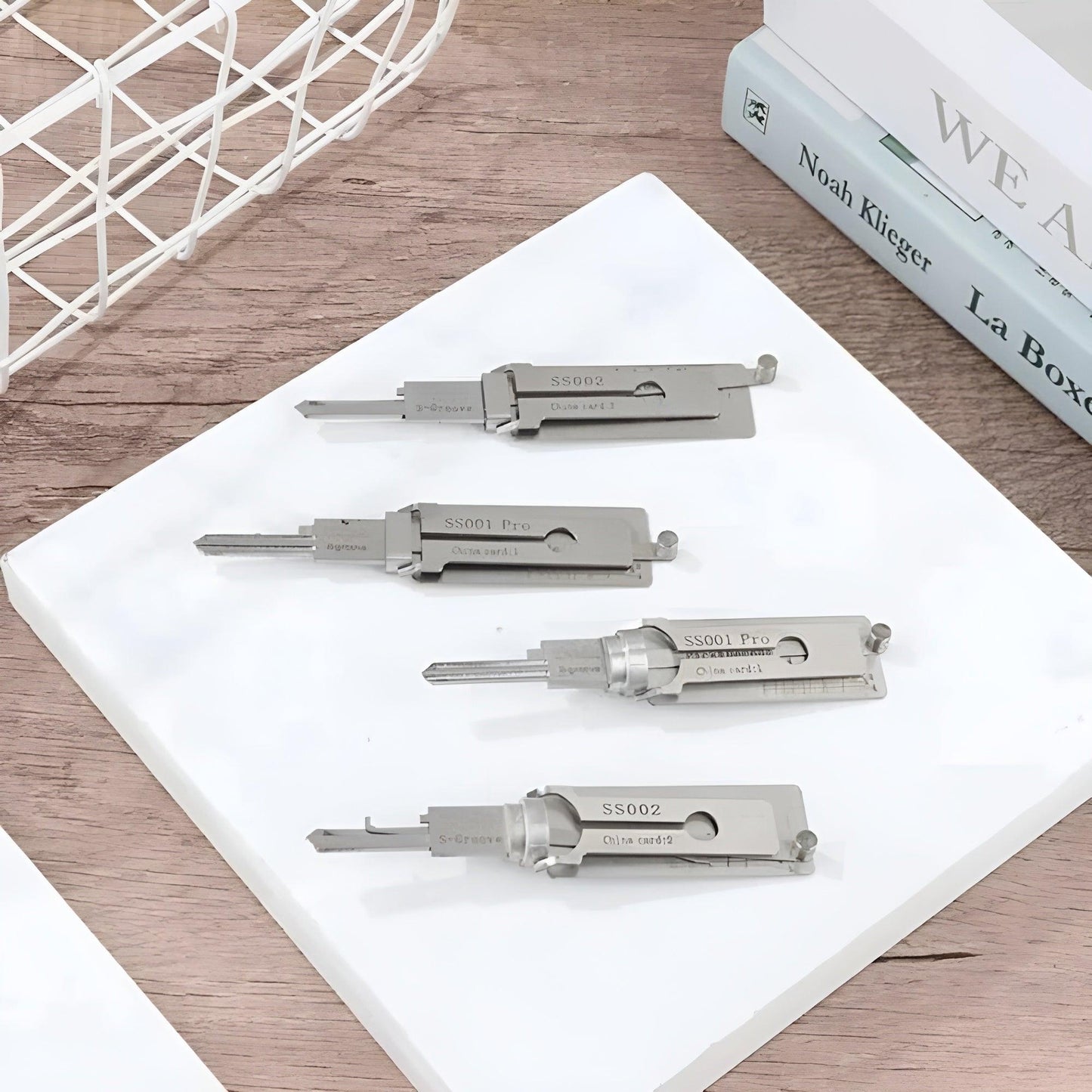 (4-Pack) Lighteme Precision tool for locksmiths