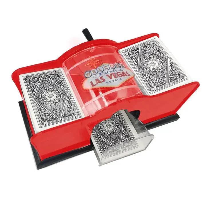 Lighteme Spielkartenmischmaschine für 2 Kartendecks