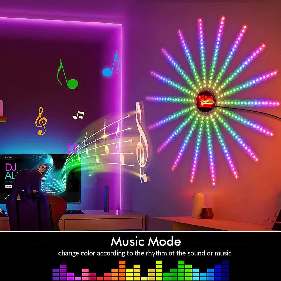 Lighteme Intelligente LED-Feuerwerkslichter