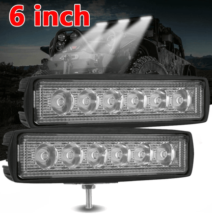 Lighteme Auto-Scheinwerfer Flutlicht 6 LED 