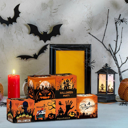 Lighteme 12 Stück Halloween-Geschenktüten zum Verpacken von Süßigkeiten und Leckereien