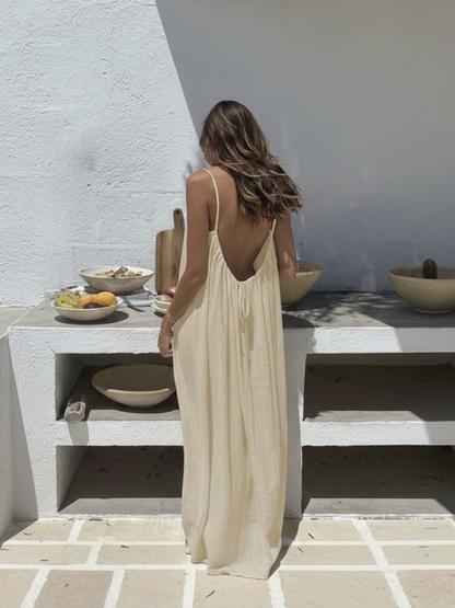 Loose Fit Spaghetti Strap Dress