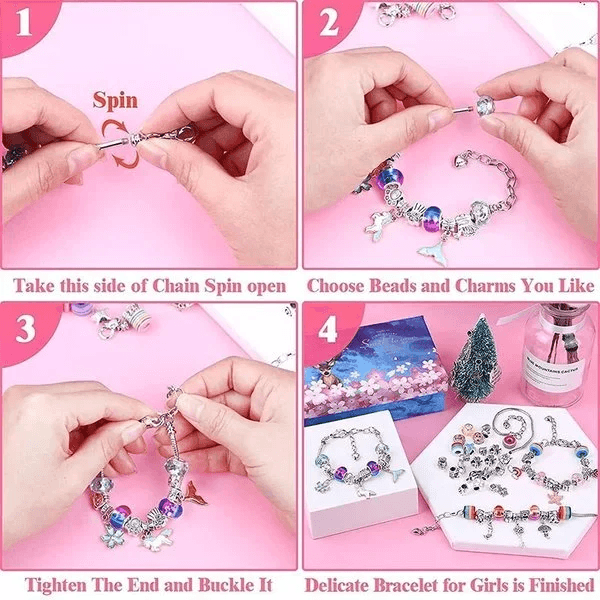 Lighteme DIY Kristallarmband-Set