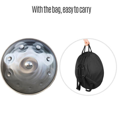 Mountain Rain Custom 22 Inch F3 Low Pygmy Handpan Stainless Steel Drum Hand Pan Instrument