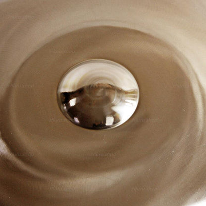 Mountain Rain Handpan personnalisé en acier inoxydable de 22 pouces 10/11 notes, échelle F3/F#3 Akepygnox, instrument de percussion haut de gamme 
