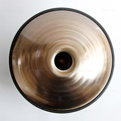 Mountain Rain Handpan personnalisé en acier inoxydable de 22 pouces 10/11 notes, échelle F3/F#3 Akepygnox, instrument de percussion haut de gamme 