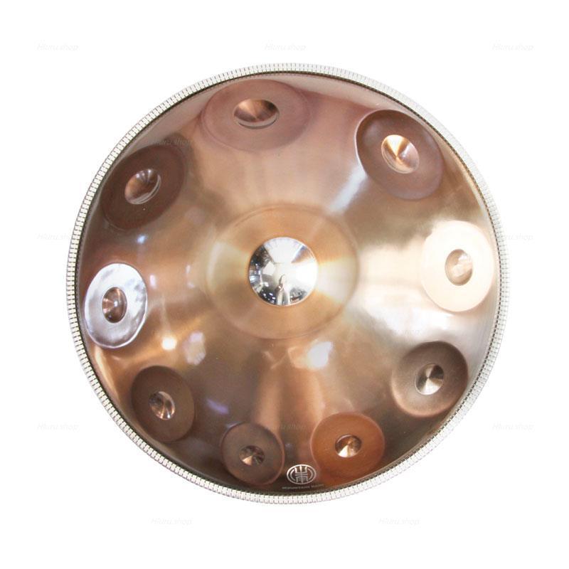 Mountain Rain Handpan personnalisé en acier inoxydable de 22 pouces 10/11 notes, échelle F3/F#3 Akepygnox, instrument de percussion haut de gamme 